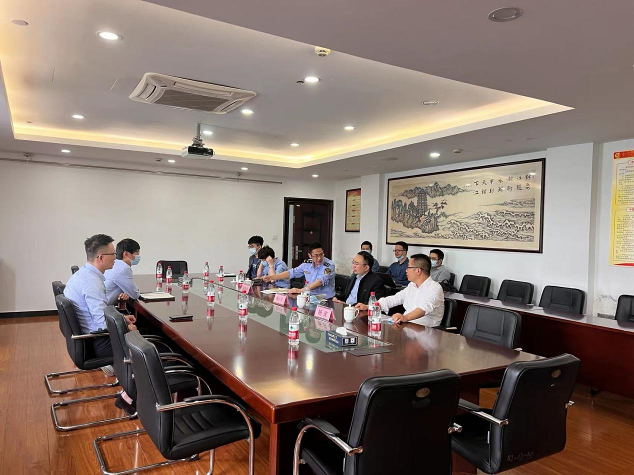 浙江省質科院攜杭州市市場監(jiān)管局一行蒞臨錢江商城